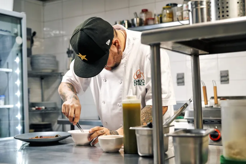 Squeeze, Drizzle, Destroy: How Modern Restaurants Turned Condiments Into a Contact Sport